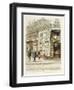 Boulevard des Italiens - Librairie Nouvelle-Adolphe Martial-Potémont-Framed Giclee Print