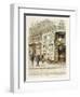 Boulevard des Italiens - Librairie Nouvelle-Adolphe Martial-Potémont-Framed Giclee Print