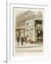 Boulevard des Italiens - Librairie Nouvelle-Adolphe Martial-Potémont-Framed Giclee Print