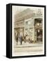 Boulevard des Italiens - Librairie Nouvelle-Adolphe Martial-Potémont-Framed Stretched Canvas