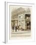 Boulevard des Italiens - Librairie Nouvelle-Adolphe Martial-Potémont-Framed Giclee Print