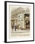 Boulevard des Italiens - Librairie Nouvelle-Adolphe Martial-Potémont-Framed Giclee Print