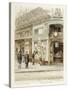 Boulevard des Italiens - Librairie Nouvelle-Adolphe Martial-Potémont-Stretched Canvas