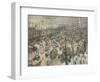 Boulevard Des Italiens, Morning, Sunlight, 1897-Camille Pissarro-Framed Giclee Print