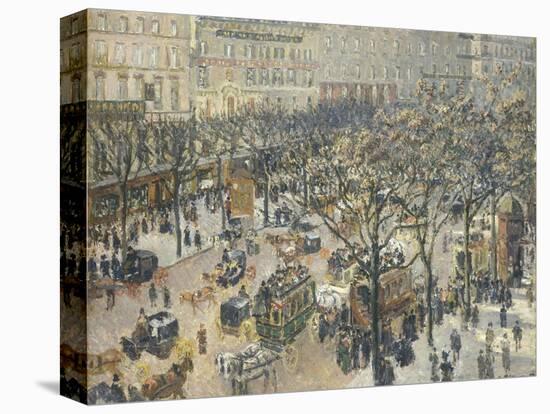 Boulevard Des Italiens, Morning, Sunlight, 1897-Camille Pissarro-Stretched Canvas