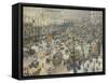 Boulevard Des Italiens, Morning, Sunlight, 1897-Camille Pissarro-Framed Stretched Canvas