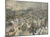 Boulevard Des Italiens, Morning, Sunlight, 1897-Camille Pissarro-Mounted Giclee Print