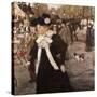 Boulevard Des Italiens, Paris-Mary Cassatt-Stretched Canvas