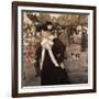 Boulevard Des Italiens, Paris-Mary Cassatt-Framed Giclee Print