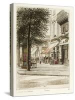 Boulevard des Italiens: Tortoni-Adolphe Martial-Potémont-Stretched Canvas
