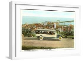 Boulevard Drive, Duluth, Minnesota-null-Framed Art Print