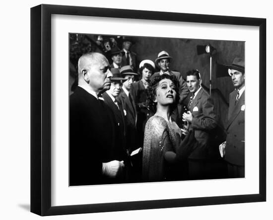 Boulevard du Crepuscule Sunset Boulevard by BillyWilder with Erich von Stroheim and Gloria Swanson,-null-Framed Photo