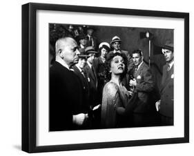 Boulevard du Crepuscule Sunset Boulevard by BillyWilder with Erich von Stroheim and Gloria Swanson,-null-Framed Photo