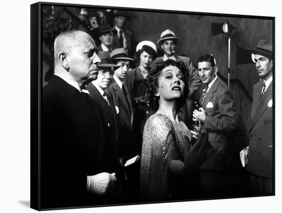 Boulevard du Crepuscule Sunset Boulevard by BillyWilder with Erich von Stroheim and Gloria Swanson,-null-Framed Stretched Canvas