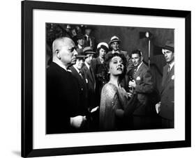 Boulevard du Crepuscule Sunset Boulevard by BillyWilder with Erich von Stroheim and Gloria Swanson,-null-Framed Photo