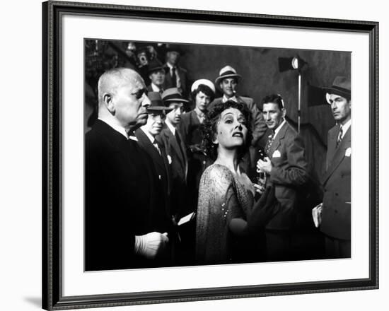 Boulevard du Crepuscule Sunset Boulevard by BillyWilder with Erich von Stroheim and Gloria Swanson,-null-Framed Photo