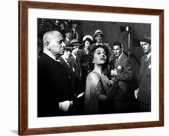 Boulevard du Crepuscule Sunset Boulevard by BillyWilder with Erich von Stroheim and Gloria Swanson,-null-Framed Photo