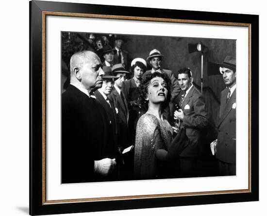 Boulevard du Crepuscule Sunset Boulevard by BillyWilder with Erich von Stroheim and Gloria Swanson,-null-Framed Photo