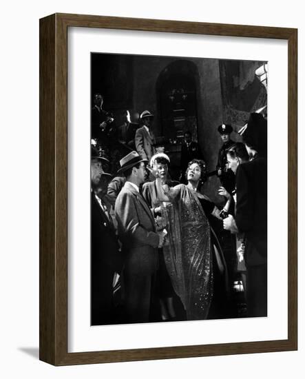 Boulevard du Crepuscule Sunset Boulevard by BillyWilder with Gloria Swanson, 1950 (b/w photo)-null-Framed Photo