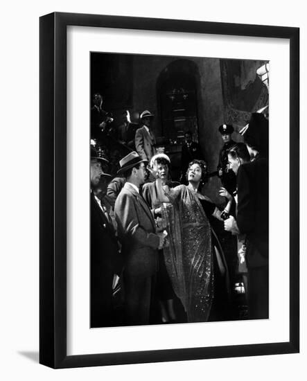 Boulevard du Crepuscule Sunset Boulevard by BillyWilder with Gloria Swanson, 1950 (b/w photo)-null-Framed Photo