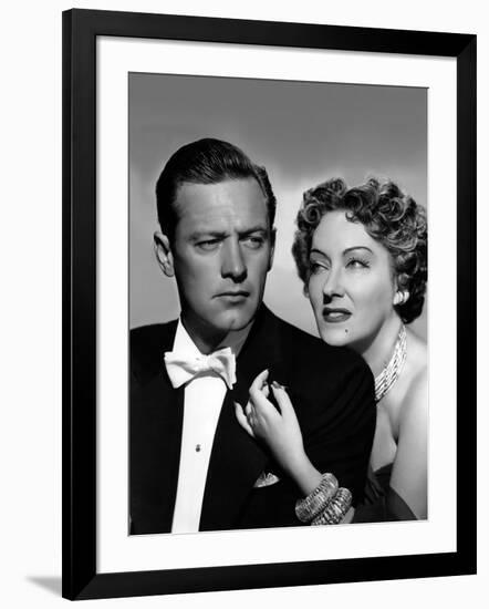 Boulevard du Crepuscule Sunset Boulevard by BillyWilder with Gloria Swanson, William Holden, 1950-null-Framed Photo