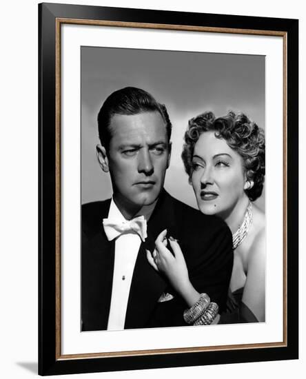 Boulevard du Crepuscule Sunset Boulevard by BillyWilder with Gloria Swanson, William Holden, 1950-null-Framed Photo