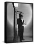 Boulevard du crepuscule SUNSET BOULEVARD by BillyWilder with William Holden, 1950 (b/w photo)-null-Framed Stretched Canvas
