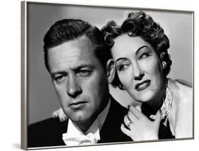 Boulevard du crepuscule SUNSET BOULEVARD by BillyWilder with William Holden and Gloria Swanson, 195-null-Framed Photo