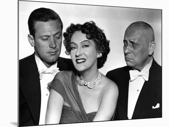 Boulevard du crepuscule SUNSET BOULEVARD by BillyWilder with William Holden, Gloria Swanson, 1950 (-null-Mounted Photo