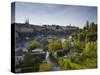 Boulevard Du General Patton, Luxembourg City, Luxembourg-Walter Bibikow-Stretched Canvas