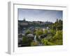 Boulevard Du General Patton, Luxembourg City, Luxembourg-Walter Bibikow-Framed Photographic Print