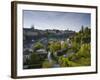 Boulevard Du General Patton, Luxembourg City, Luxembourg-Walter Bibikow-Framed Photographic Print