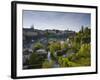 Boulevard Du General Patton, Luxembourg City, Luxembourg-Walter Bibikow-Framed Photographic Print