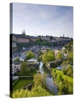 Boulevard Du General Patton, Luxembourg City, Luxembourg-Walter Bibikow-Stretched Canvas