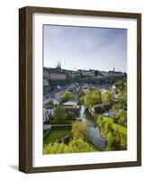 Boulevard Du General Patton, Luxembourg City, Luxembourg-Walter Bibikow-Framed Photographic Print