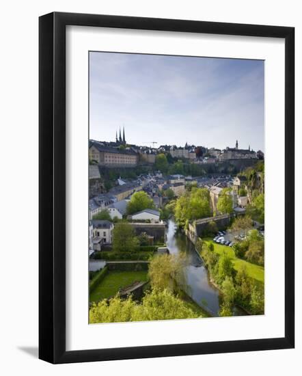 Boulevard Du General Patton, Luxembourg City, Luxembourg-Walter Bibikow-Framed Photographic Print