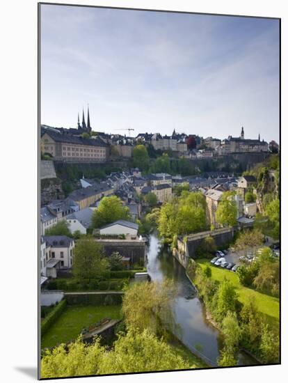 Boulevard Du General Patton, Luxembourg City, Luxembourg-Walter Bibikow-Mounted Photographic Print