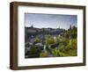 Boulevard Du General Patton, Luxembourg City, Luxembourg-Walter Bibikow-Framed Photographic Print