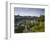 Boulevard Du General Patton, Luxembourg City, Luxembourg-Walter Bibikow-Framed Photographic Print