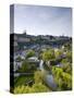 Boulevard Du General Patton, Luxembourg City, Luxembourg-Walter Bibikow-Stretched Canvas