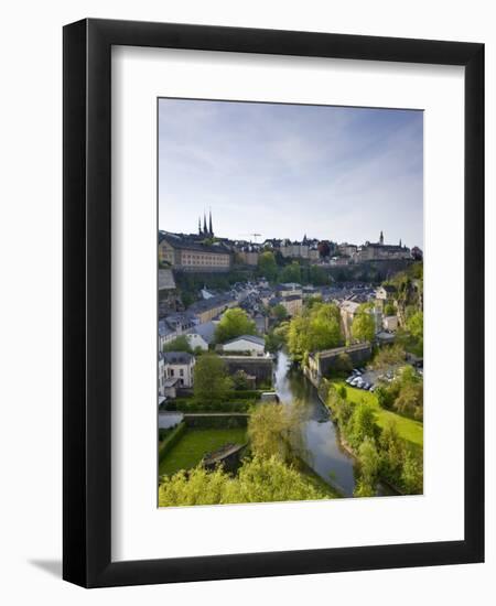 Boulevard Du General Patton, Luxembourg City, Luxembourg-Walter Bibikow-Framed Photographic Print