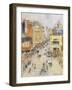 Boulevard Hausmann, Paris-Gustave Loiseau-Framed Giclee Print