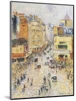 Boulevard Hausmann, Paris-Gustave Loiseau-Mounted Giclee Print