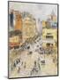 Boulevard Hausmann, Paris-Gustave Loiseau-Mounted Giclee Print