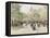 Boulevard Haussmann, Paris-Jean Francois Raffaelli-Framed Stretched Canvas