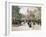 Boulevard Haussmann, Paris-Jean Francois Raffaelli-Framed Giclee Print