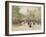 Boulevard Haussmann-Jean Francois Raffaelli-Framed Giclee Print