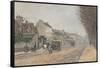 Boulevard Héloïse, Argenteuil, 1872-Alfred Sisley-Framed Stretched Canvas