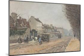 Boulevard Héloïse, Argenteuil, 1872-Alfred Sisley-Mounted Giclee Print