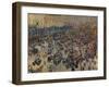 'Boulevard Montmartre', 1897-Camille Pissarro-Framed Giclee Print